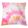 Decorative Tie Dye Squishy Pillow - 18x18 Inch Boho Cushion - Variation 1
