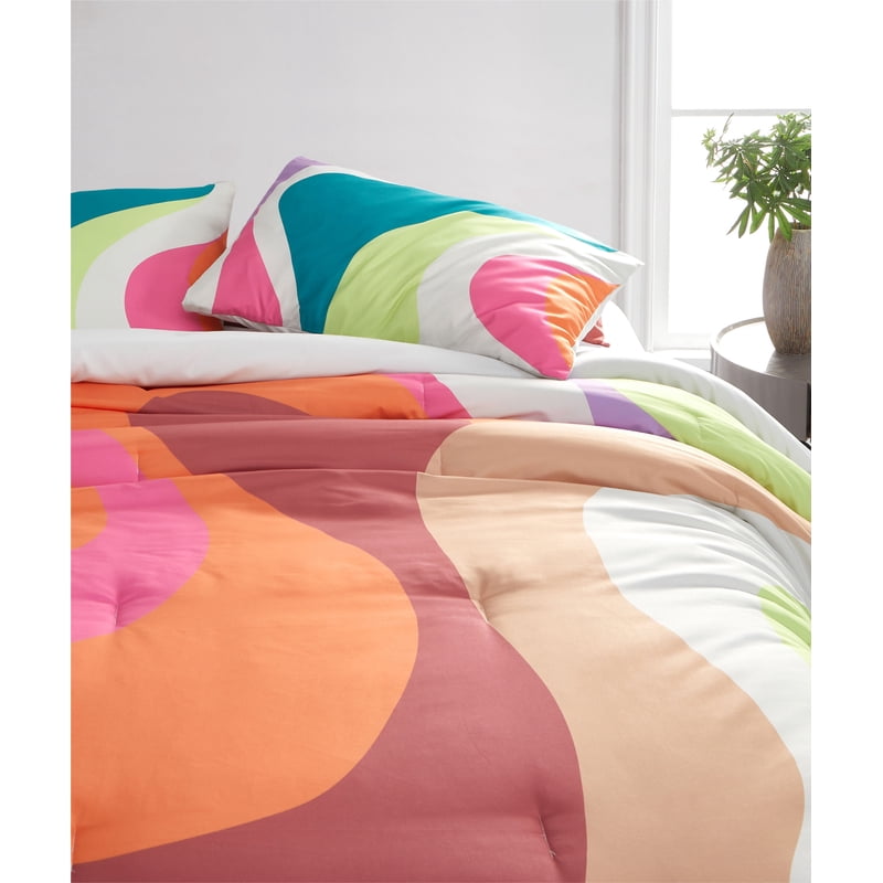 Queen Lava Comforter Set 3-Piece Bedding with Pillow Shams - Urban Shop
