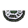 Halloween Fan Flag Banner Outdoor Yard Fence Wall Decor - F Variation