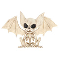 Faux Skeleton Vampire Bat Halloween Decoration - 4.6 Inch Spooky Decor
