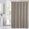 Heavy Duty PEVA Shower Liner - Taupe, 72 x 72 Inches, Waterproof Bathroom Accessory