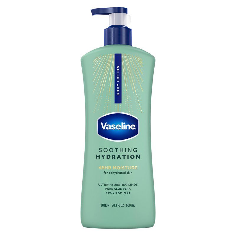 Soothing Hydration Body Lotion with Aloe Vera & Vitamin B3 for Dry Skin