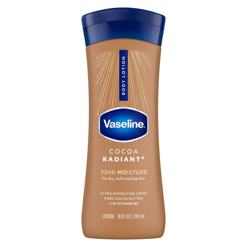 Cocoa Radiant Body Lotion for Dry Skin with Pure Cocoa Butter - 10 fl oz