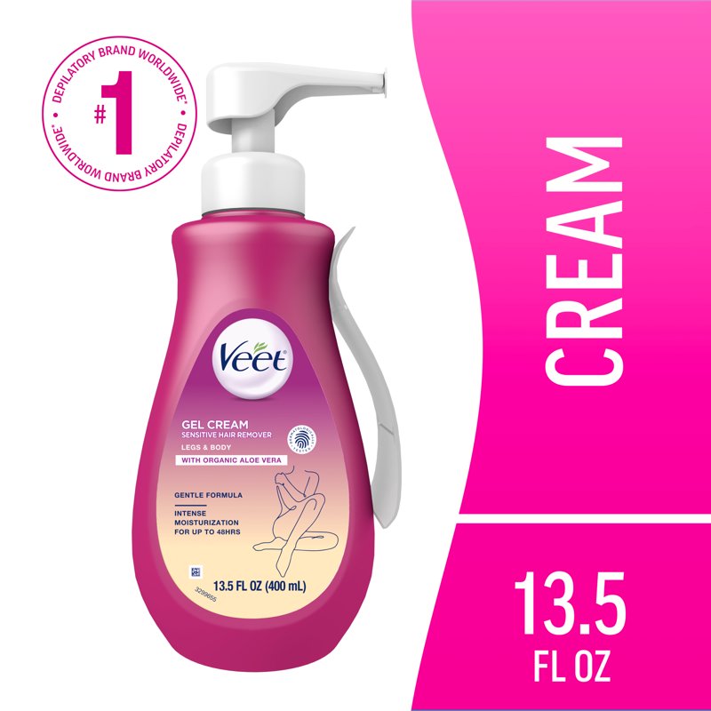 Sensitive Skin Hair Removal Cream - 13.5 fl oz Pump Bottle