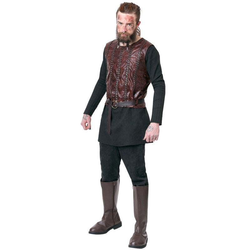Kids Viking Bjorn Ironside Costume with Armor Details - S