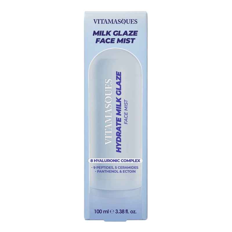 Hydrate Milk Glaze Face Mist – Moisturizing Dewy Glow Setting Spray, 3.38 fl oz
