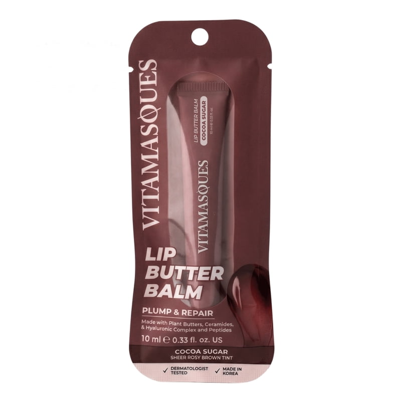 Hydrating Lip Butter Balm with Peptides & Hyaluronic Acid - Plumping Formula