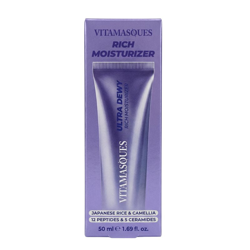Ultra Dewy Rich Moisturizer with 12 Peptides and 5 Ceramides, 1.69 fl oz
