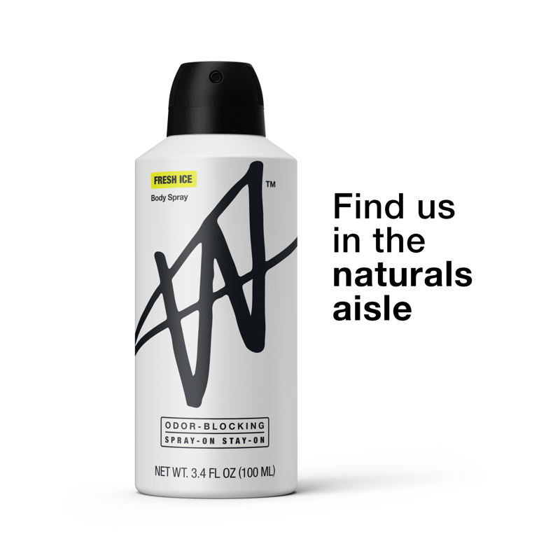 Fresh Ice Body Spray - Odor Blocking Long Lasting Fragrance - 3.4 fl oz