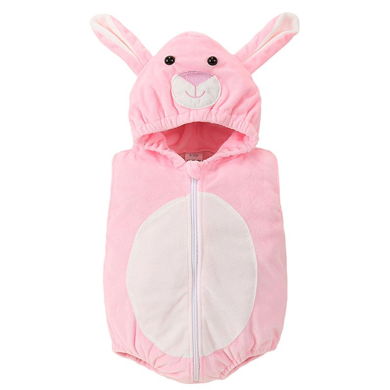 Baby Girl Rabbit Halloween Cosplay Costume 12-18 Months - Animal Snowsuit