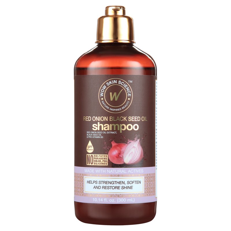 Red Onion Black Seed Oil Shampoo for Hair Growth, Shine & Frizz Control