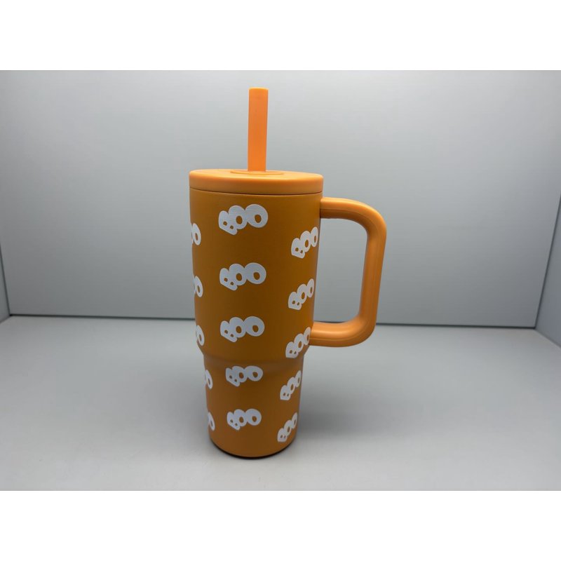 20 OZ Double Wall Stainless Steel Tumbler with Handle - Keeps Drinks Cold