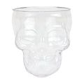 Halloween Skull Bowl - Clear Acrylic 4.5 Quart Serving & Decor