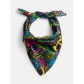 Halloween Women’s Skulls Bandana - Versatile Cotton Accessory, One Size, Black/Multi