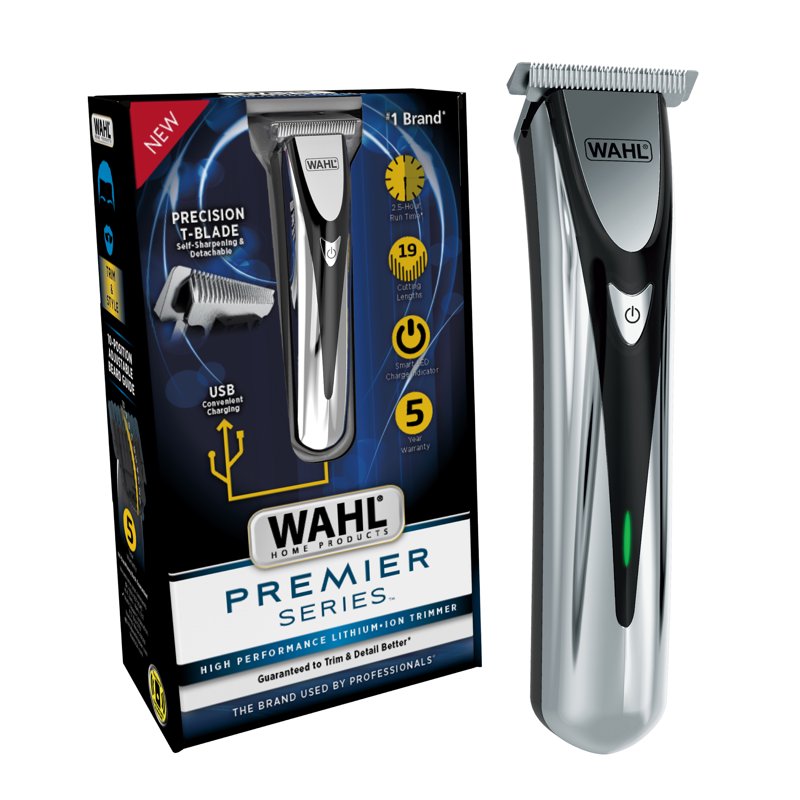 Lithium Beard Trimmer with USB Charging for Men - 19 Lengths