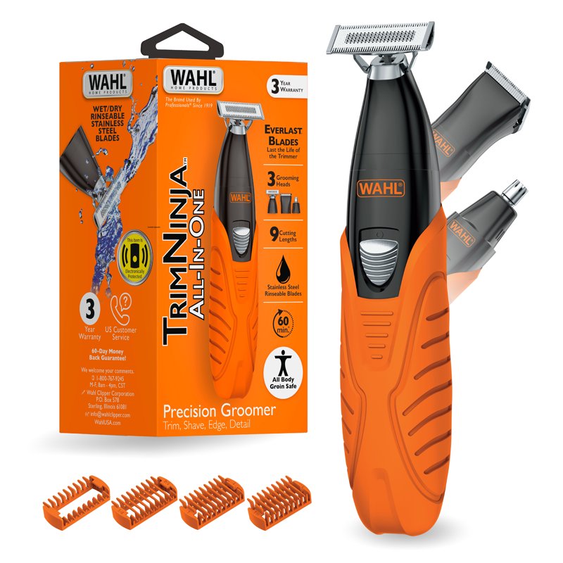 Hybrid Electric Razor & Beard Trimmer for Men - Model 3028244