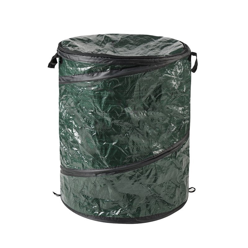 29.5-Gallon Pop Up Outdoor Trash Can - Collapsible Waste Container