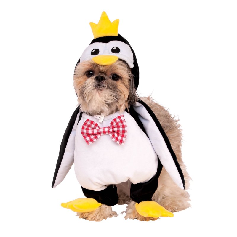 Pet Penguin Costume for Dogs and Cats - Medium, 11-20 lbs, Waddle Fun