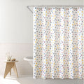 Watercolor Dots Shower Curtain & Medium Weight Liner - 72x72 Inches - Polyester - Variation of THIS listing
