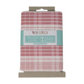 Cotton Quilt Fabric 1 Yard - Plaid Tea Rose Print, 44" Wide - Single