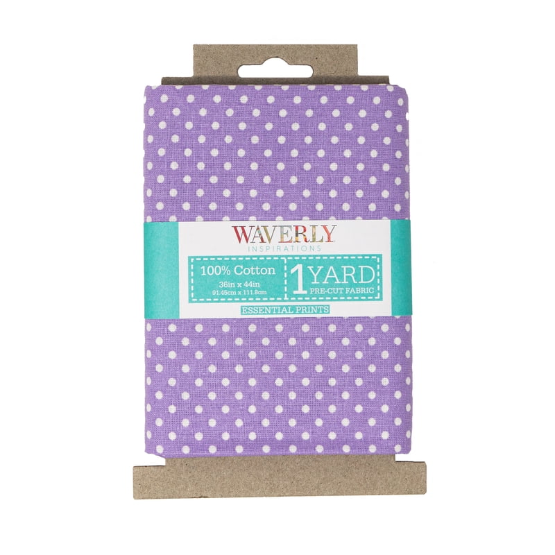 Precut Lilac Cotton Fabric 1 Yard for Quilting & Sewing - Single Variation