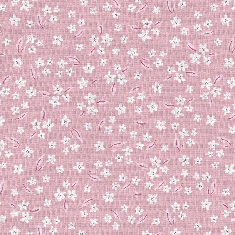 Pink Cotton Quilt & Sewing Fabric - 1 Yard Precut 44 Inch Wide