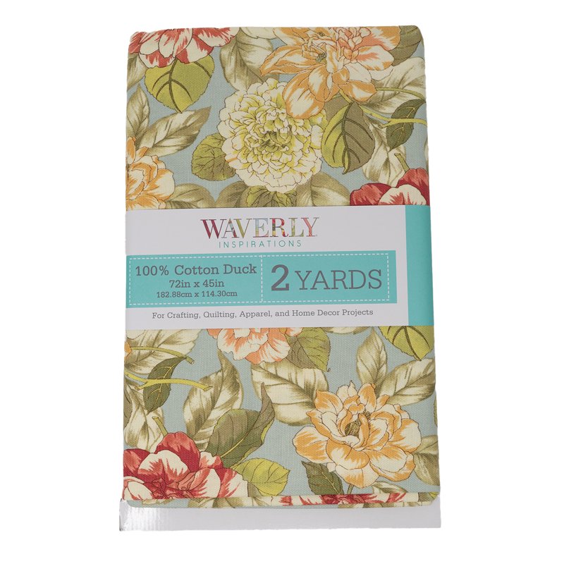Cotton Fabric for Quilting & Sewing - 2 Yards, Spa Pattern