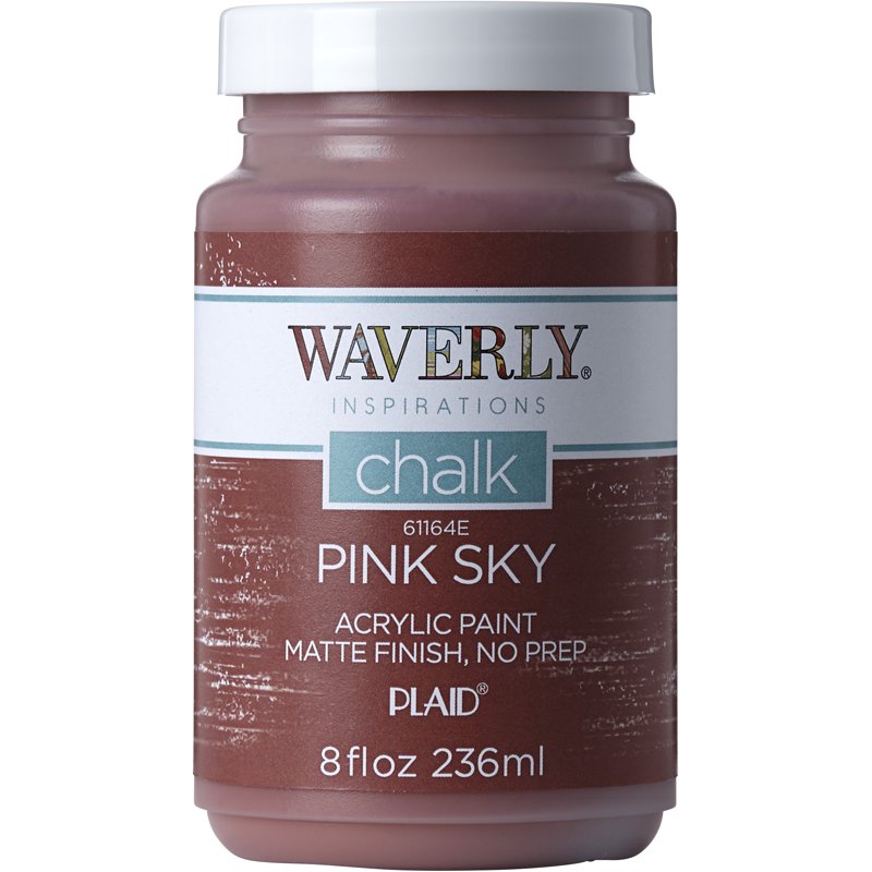 Chalk Finish Acrylic Paint - Pink Sky, Ultra-Matte, 8 fl oz - Variation of THIS listing