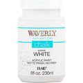 Waverly Inspirations Chalk Paint - Ultra Matte White, 8 Fl Oz - Variation of THIS listing
