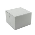 White Petite Cake Boxes with Windows - 5 Count, 5" x 5" x 3.5"