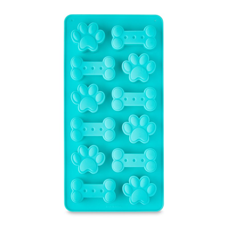 Silicone Candy and Baking Mold - 12-Cavity Bone & Paw Print