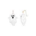 Light-Up Ghost Halloween Earrings - Spooky Festive Jewelry, 1 Pair