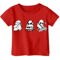 Kids Halloween T-Shirt Z11-Red 2-3 Years Halloween Costume Tee