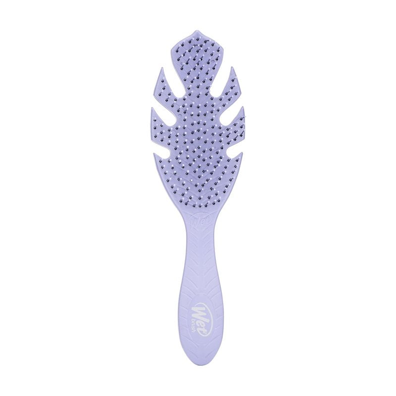 Eco-Friendly Detangling Hair Brush with IntelliFlex Bristles - Purple