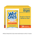Antibacterial Hand Wipes - Tropical Splash Citrus Scent, 24 Count
