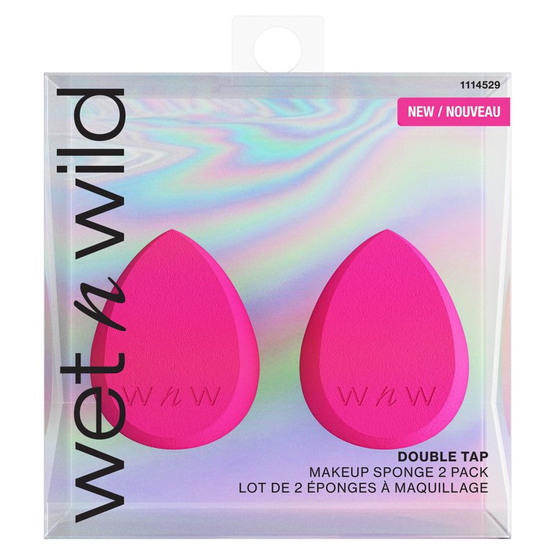 2-Piece Streak-Free Makeup Sponge Set for Flawless Application