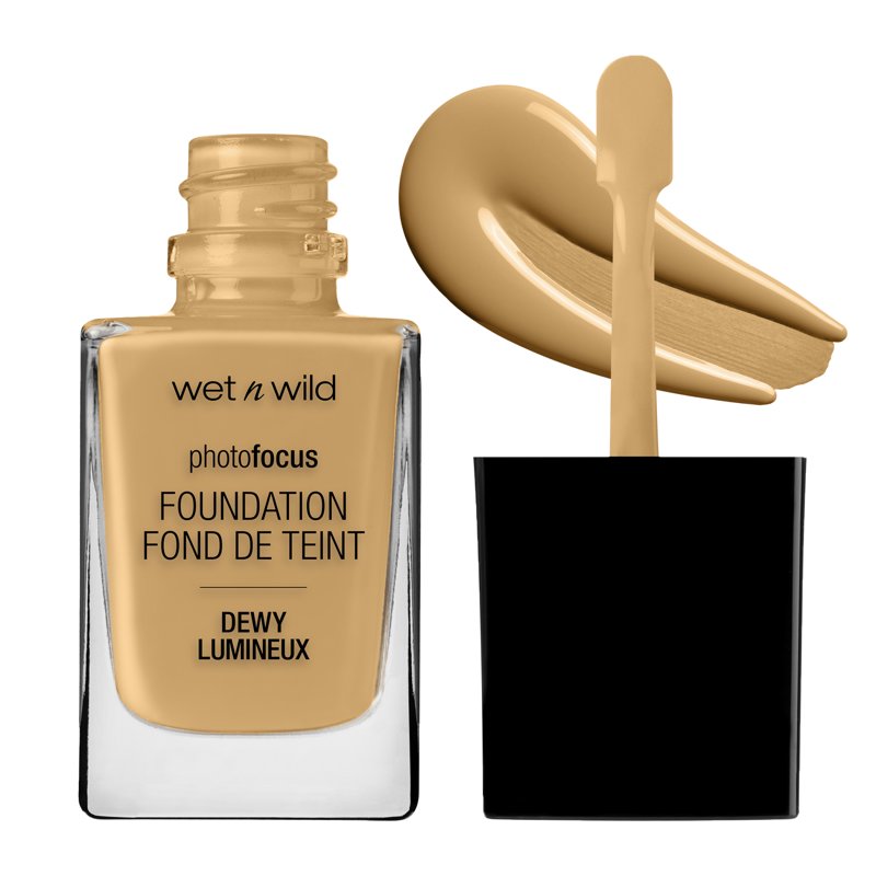 Dewy Liquid Foundation Makeup - Buildable Coverage, 20 Shades