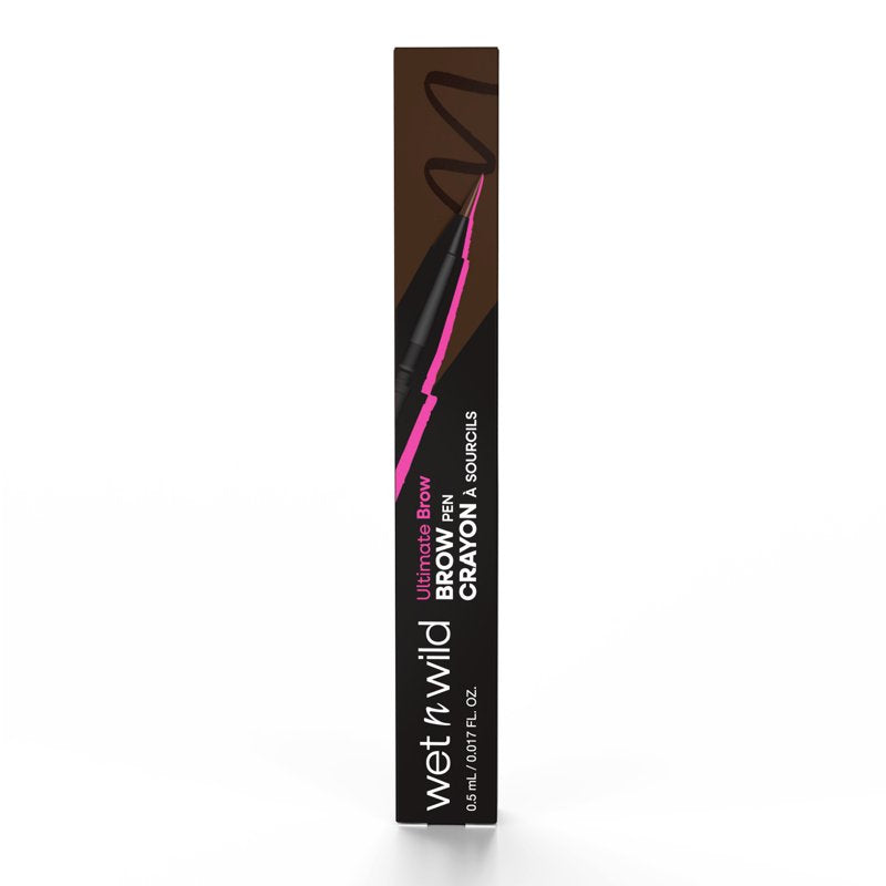 Ultimate Brow Pen - Waterproof Micro-Tip Eyebrow Marker, Dark Brown