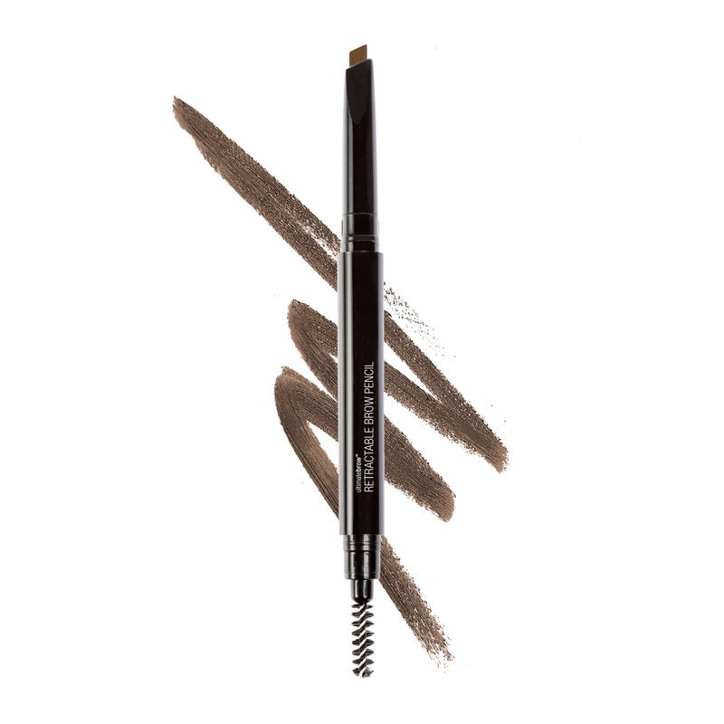 Ultimate Retractable Eyebrow Pencil with Spoolie - Medium Brown