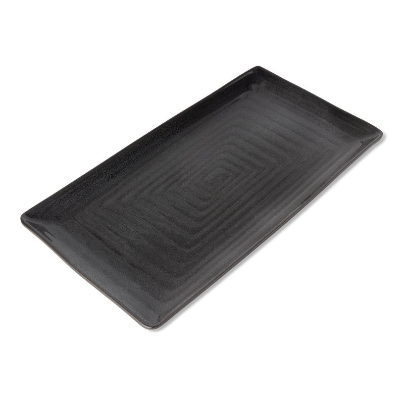 Ceramic Rectangular Serve Platter - Rustic Cade Collection