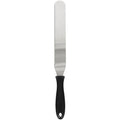 Stainless Steel Icing Spatula - 15-Inch Serrated, Black