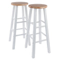Element 2-Pc Bar Stool Set - 29" Natural Finish