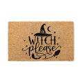 Halloween Welcome Door Mat 24x48 - Funny Fall Decor, Outdoor Doormat
