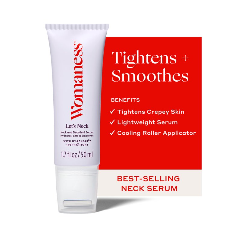 Firming Neck and Decollete Serum with Roller Applicator, 1.7 fl oz