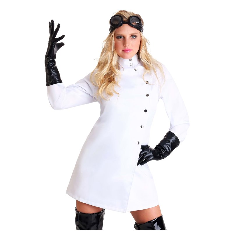 Women's Plus Size Mad Scientist Costume 2X - Halloween Fancy Dress