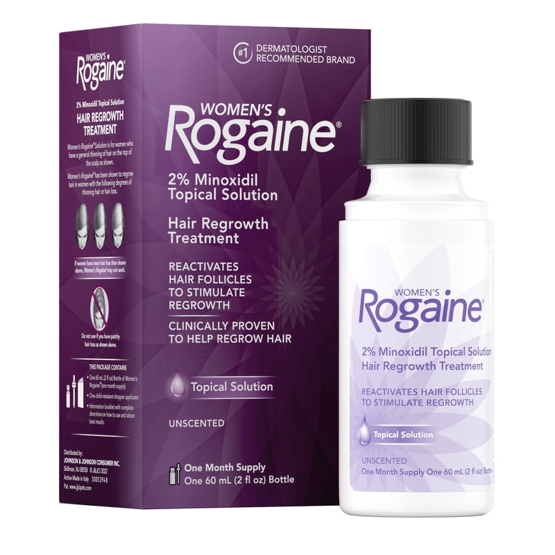 Women's Hair Regrowth Treatment with 2% Minoxidil Solution - 1-Month Supply