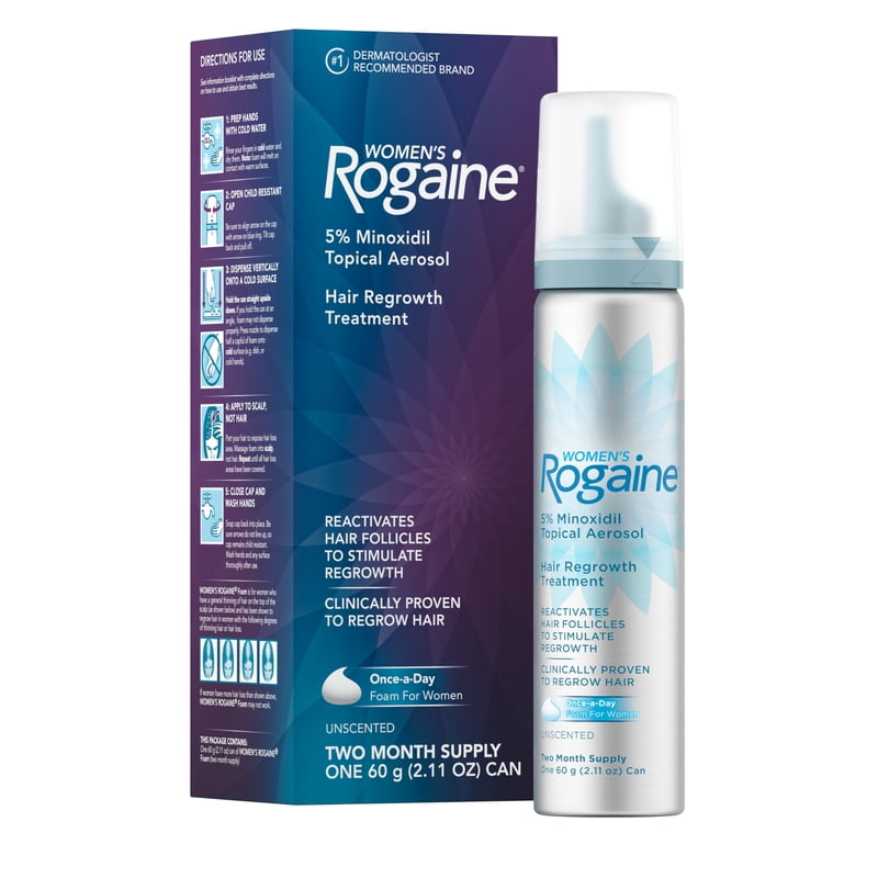 Women's Minoxidil Foam 5% Hair Regrowth Treatment - 2-Month Supply