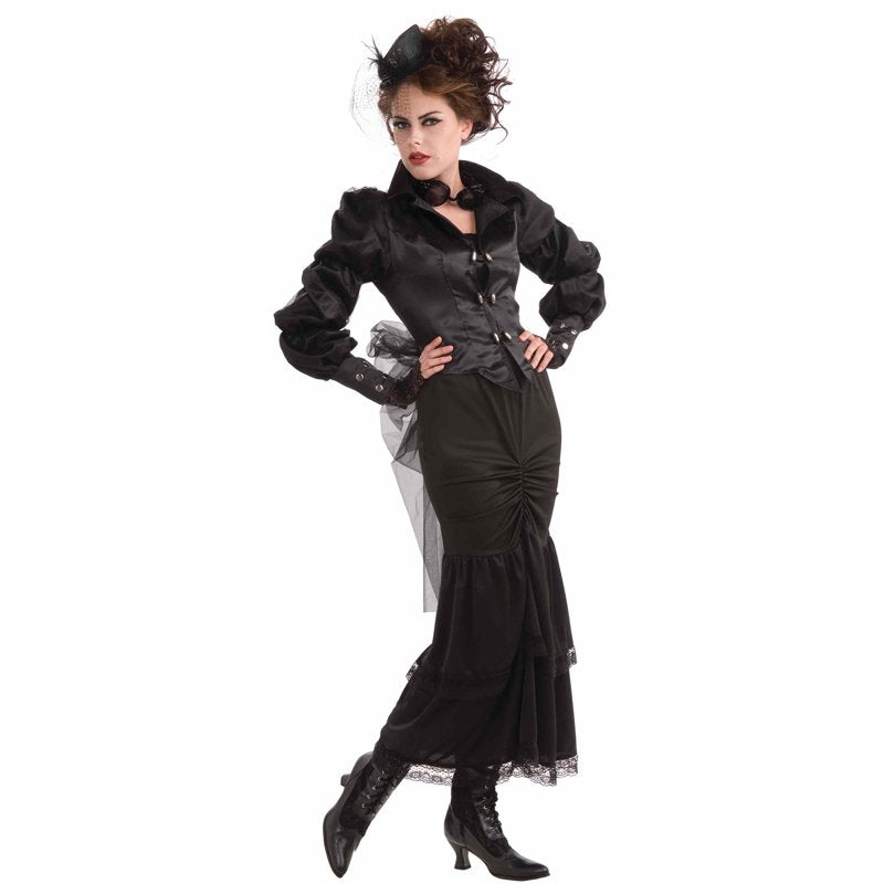 Women's Steampunk Victorian Lady Costume - Punk & Elegant Halloween Outfit