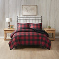 Red Buffalo Check 2-Piece Comforter Set Twin XL for Youth & Adults - Woolrich