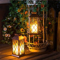 Outdoor Solar Hanging Lantern - Metal Decor Garden Light for Patio & Yard, Waterproof IP55